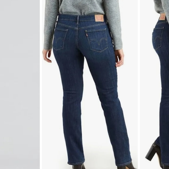 Levi's Women's 505 Straight Jeans - Picture 2 of 10